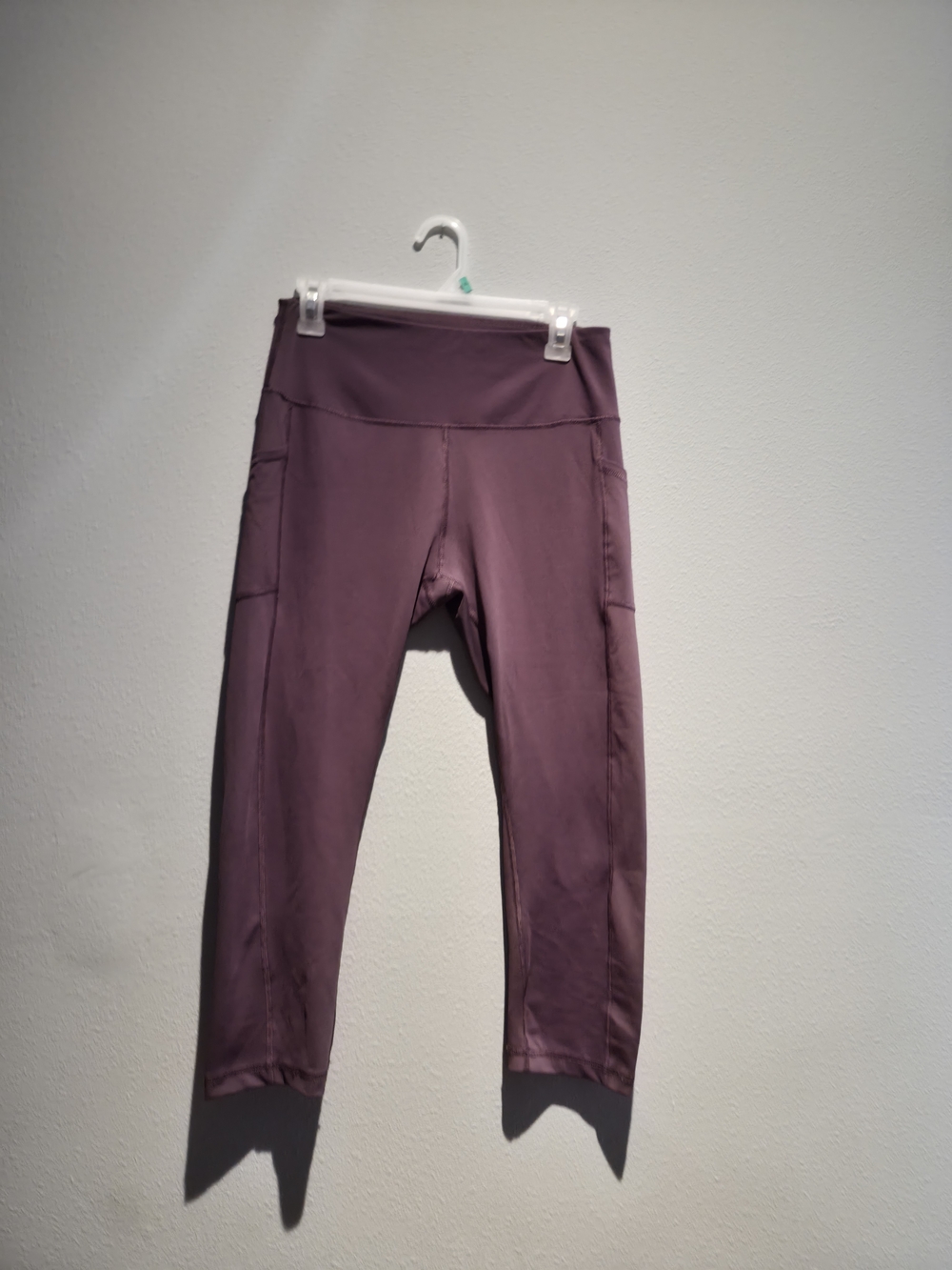 Beverly Hills Polo Club Mauve Kids Leggings with Side Pockets
